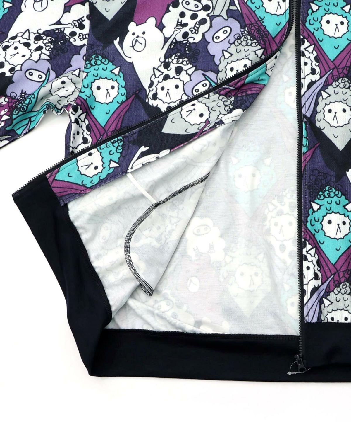 カラフルにゃんもろこし尽くしパーカー-18