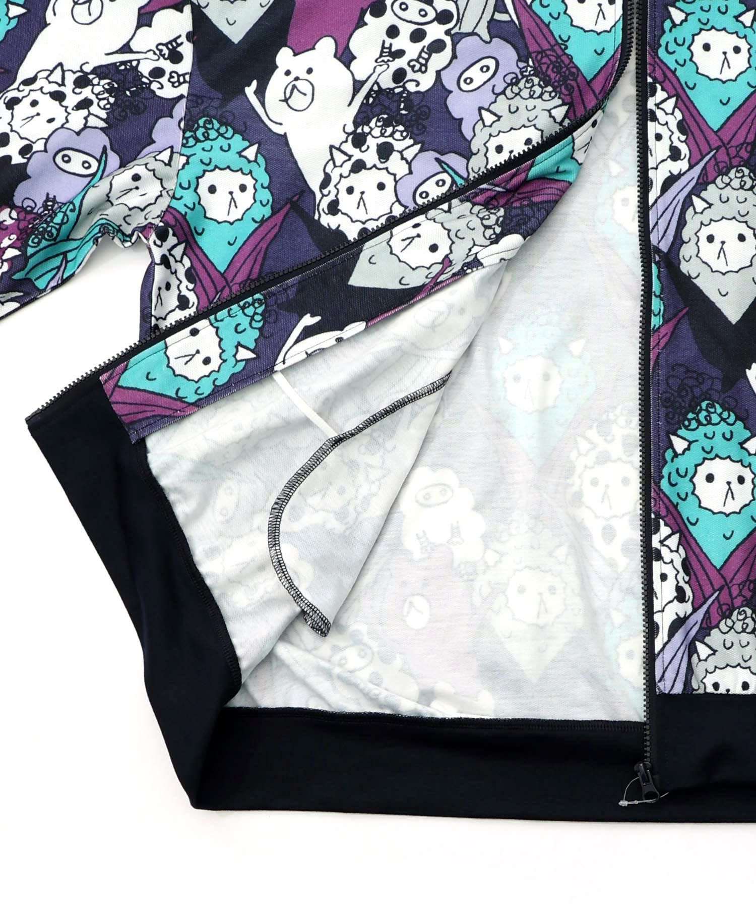 カラフルにゃんもろこし尽くしパーカー-18