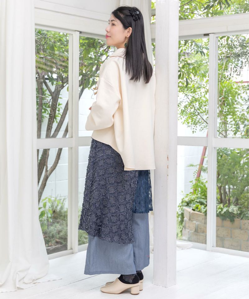 花束のダンボールニットプルオーバー-6