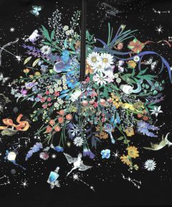 花束のダンボールニットプルオーバー-11