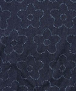 花柄ジャガード織デニムプルオーバー-10