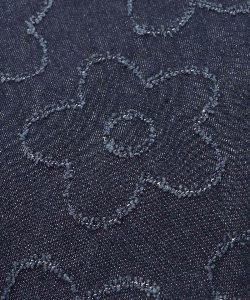 花柄ジャガード織デニムプルオーバー-14