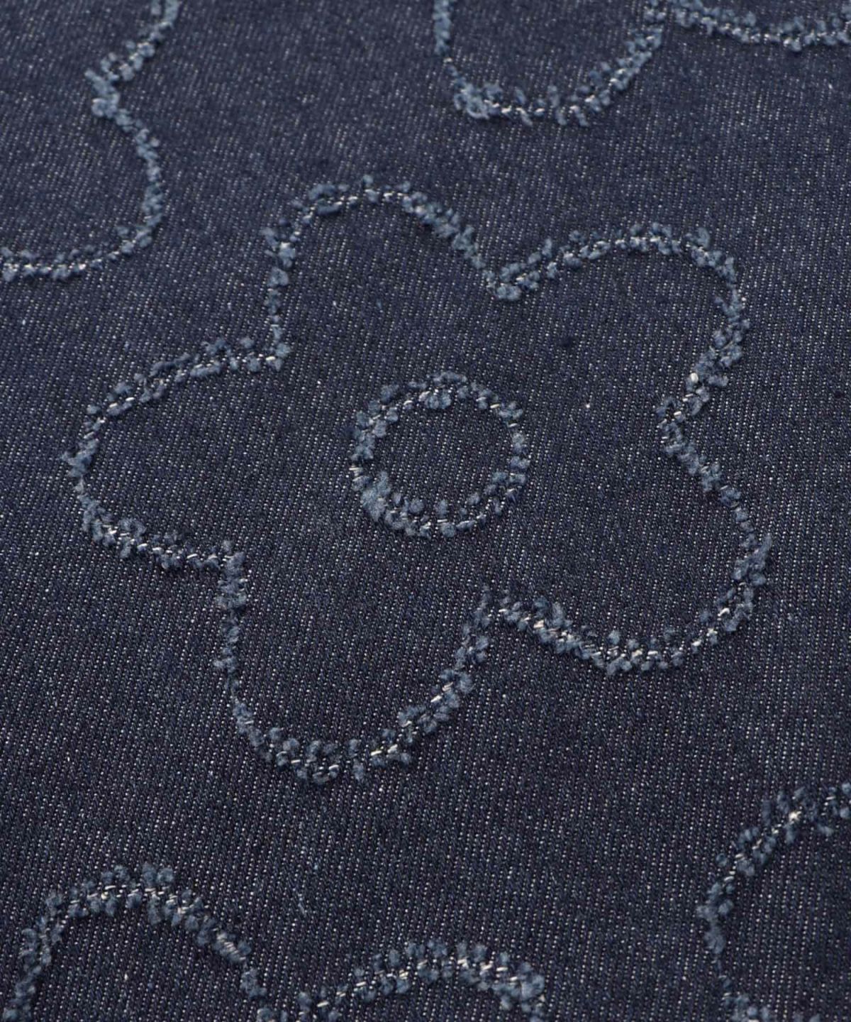 花柄ジャガード織デニムプルオーバー-14