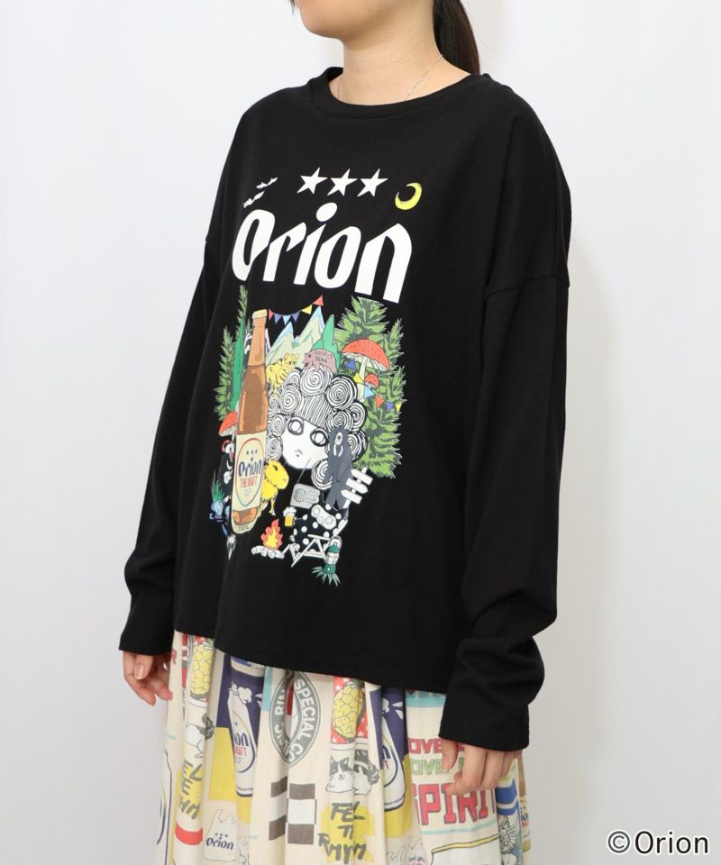 orion×ScoLar　アニマルカーニバル柄Tシャツ-19