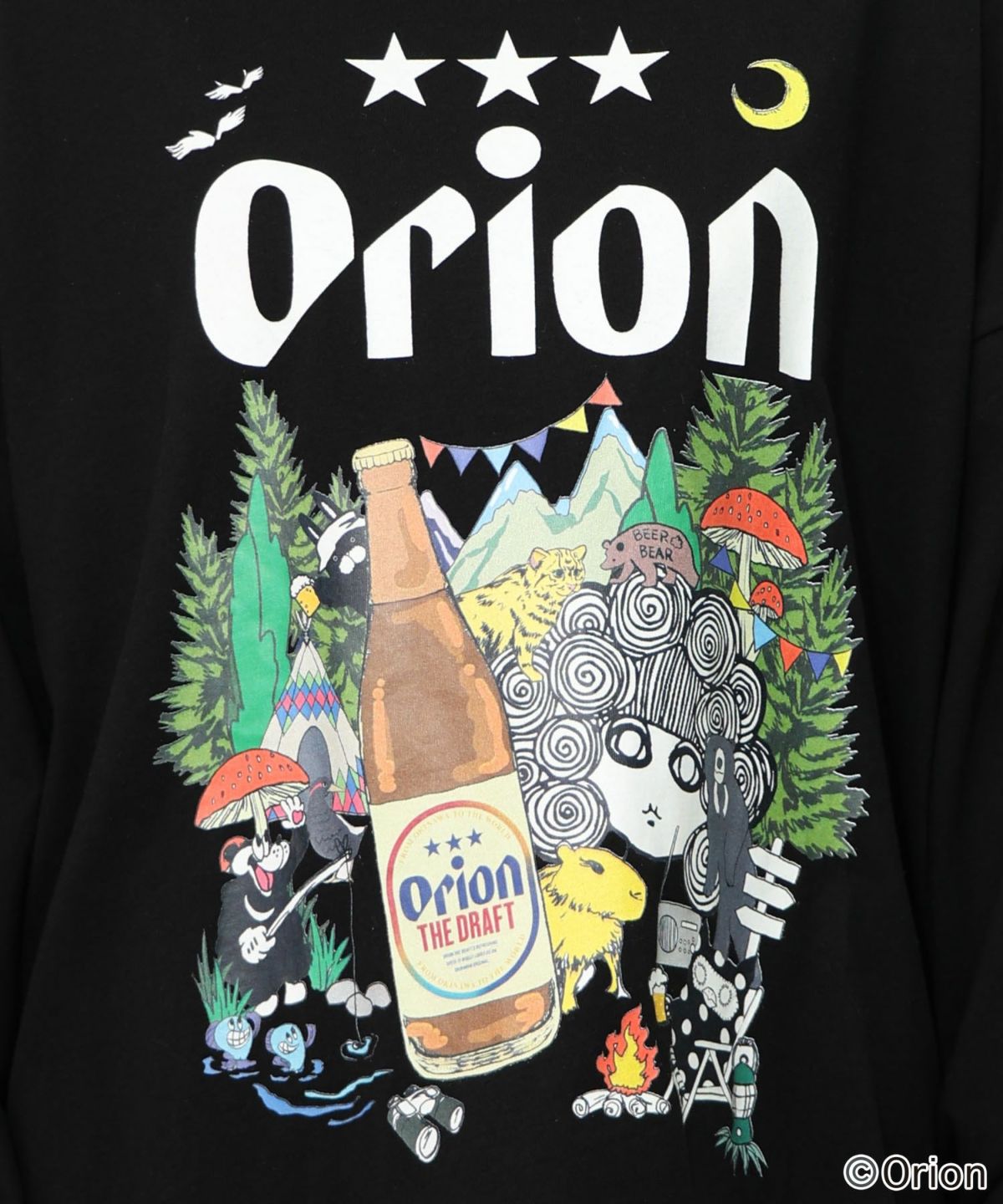 orion×ScoLar　アニマルカーニバル柄Tシャツ-21