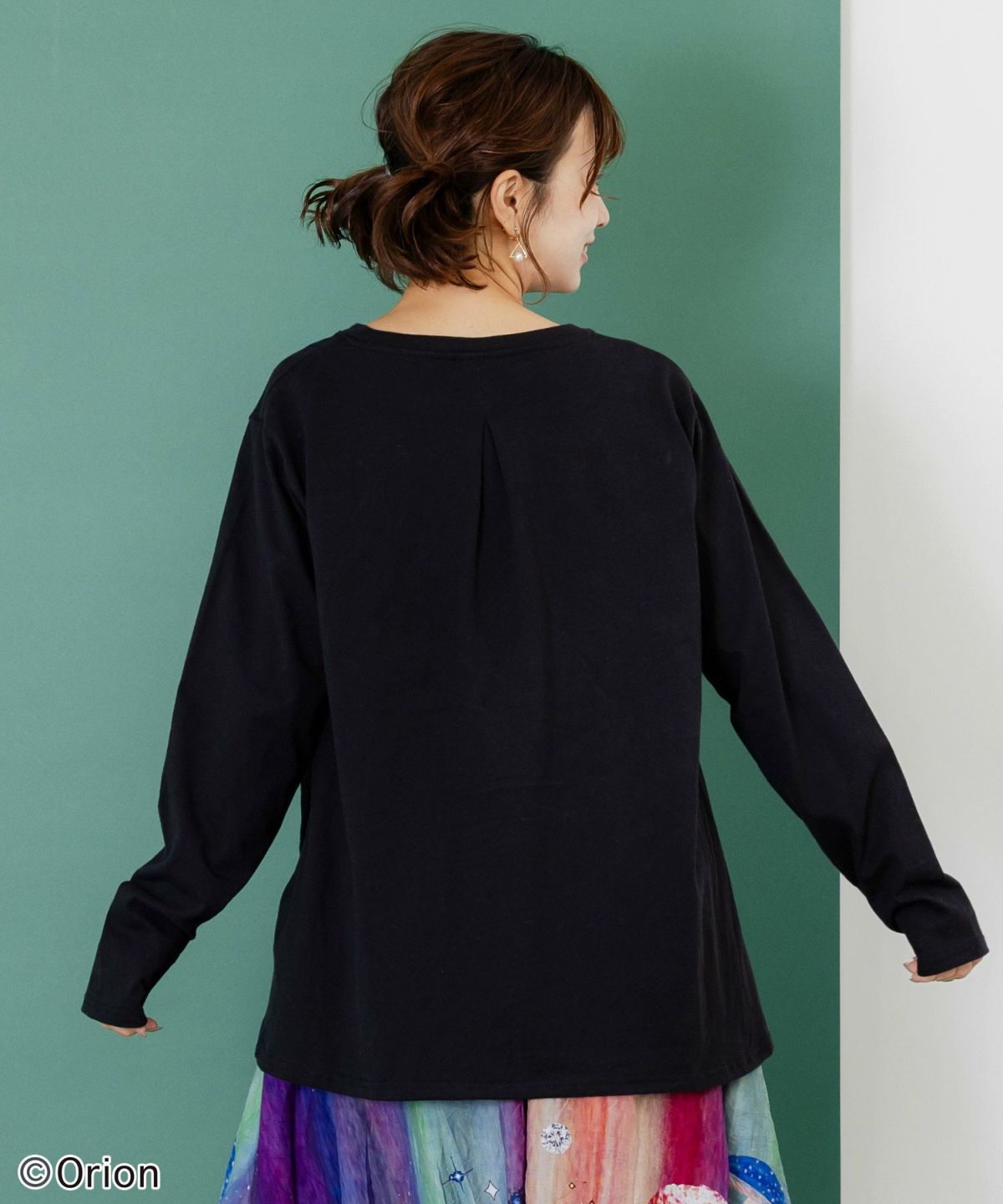 orion×ScoLar　ポップパーティー柄Tシャツ-5