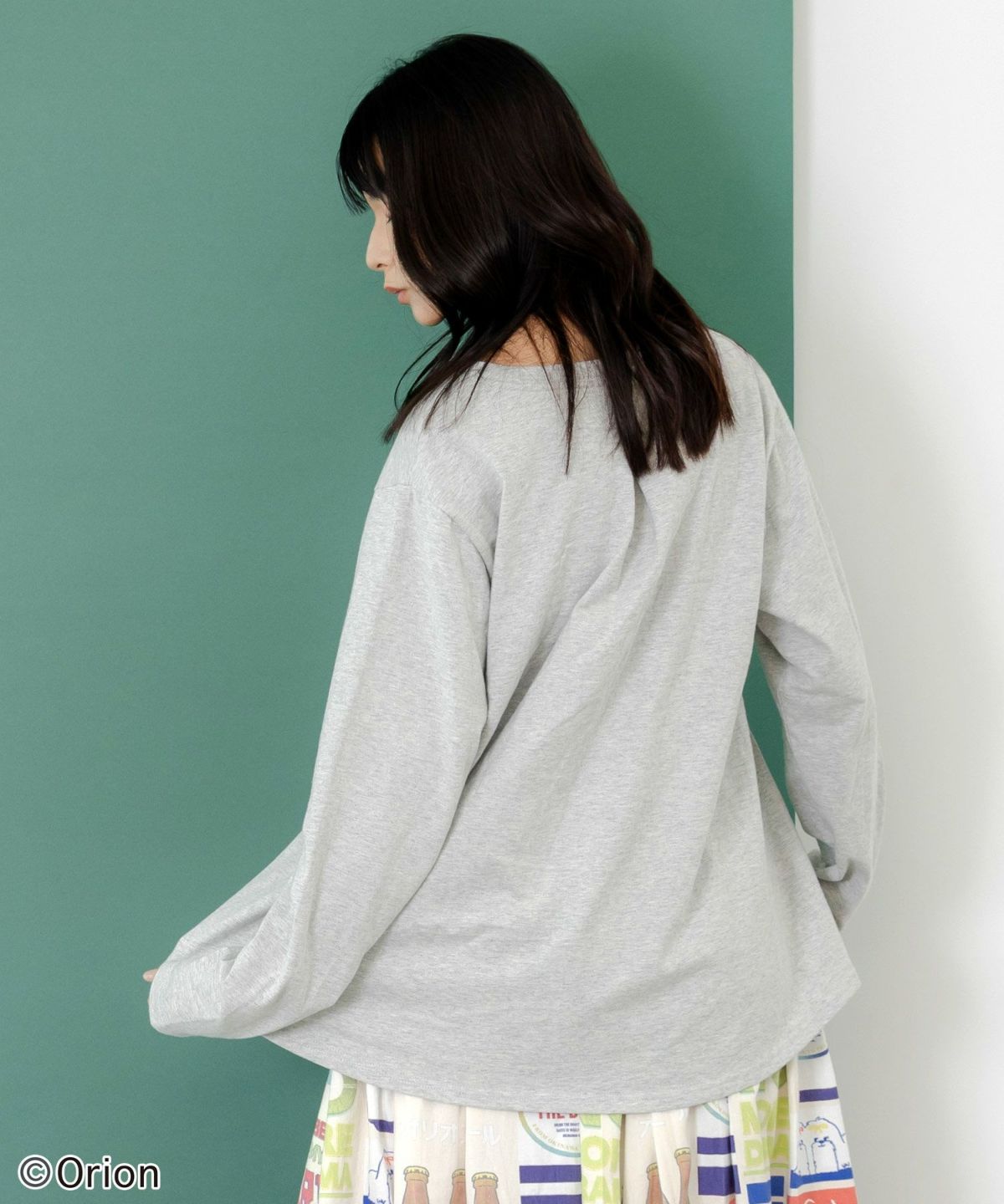 orion×ScoLar　ポップパーティー柄Tシャツ-11