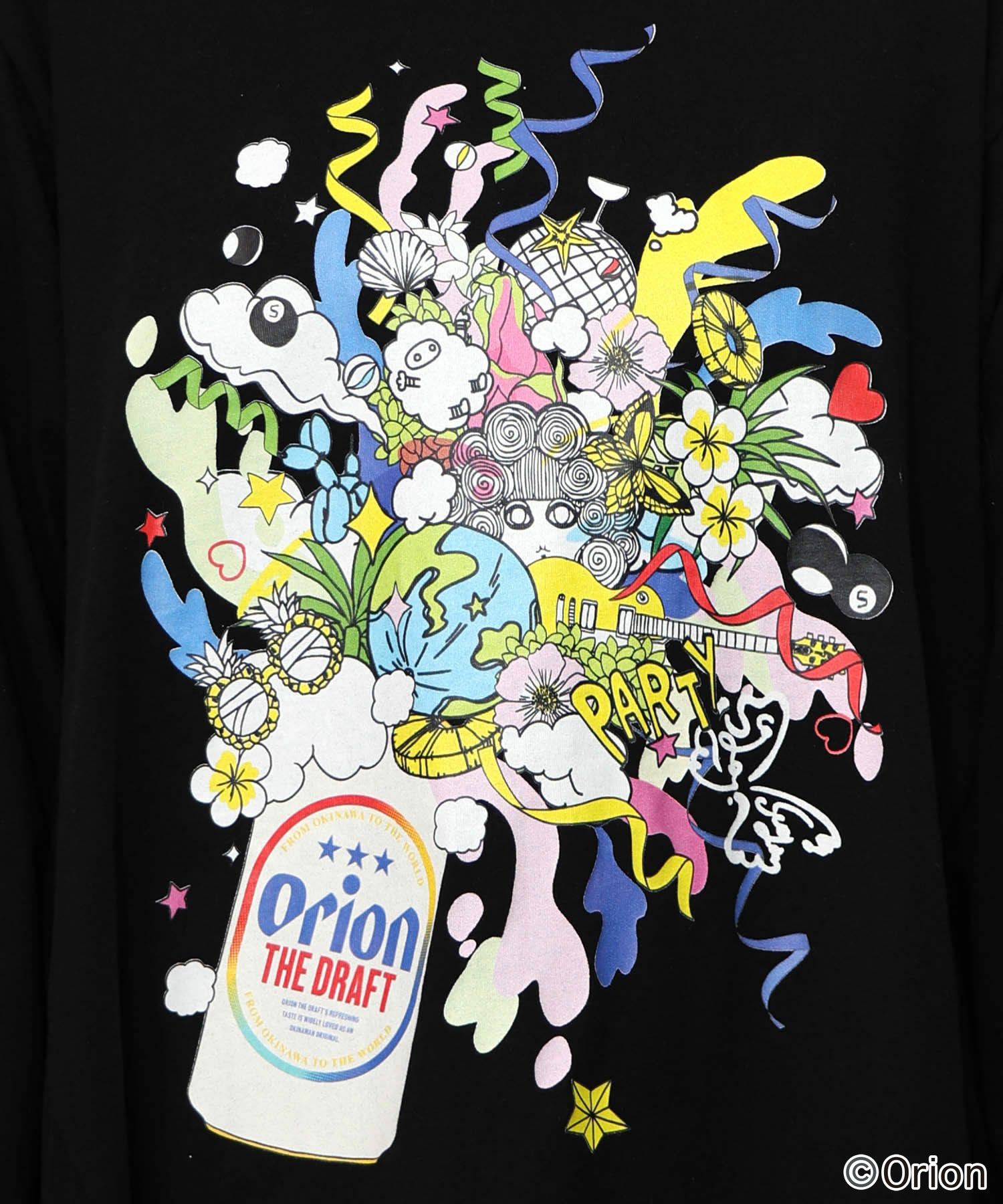 orion×ScoLar　ポップパーティー柄Tシャツ-21