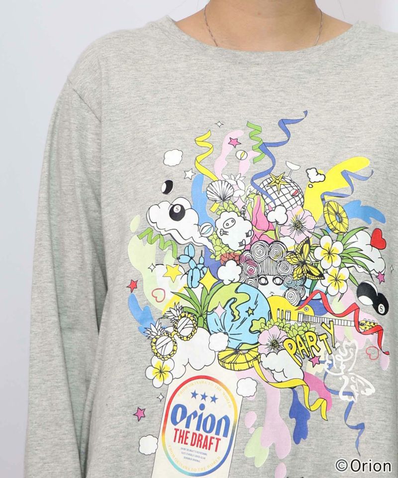 orion×ScoLar　ポップパーティー柄Tシャツ-23