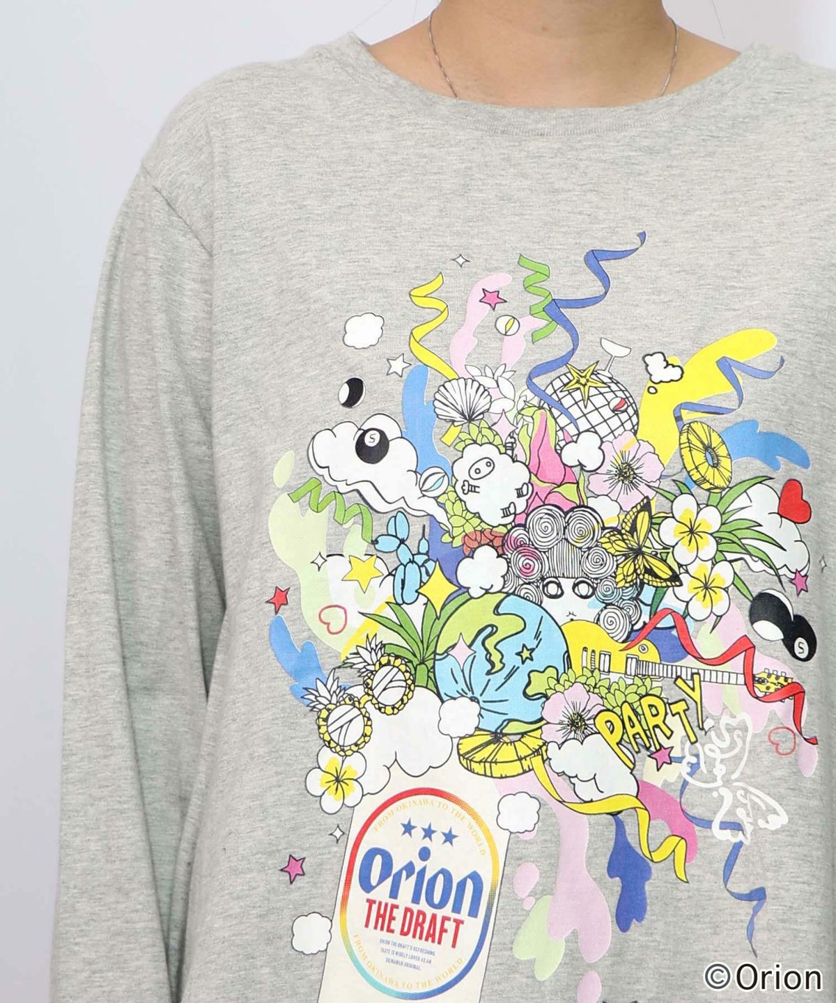 orion×ScoLar　ポップパーティー柄Tシャツ-23