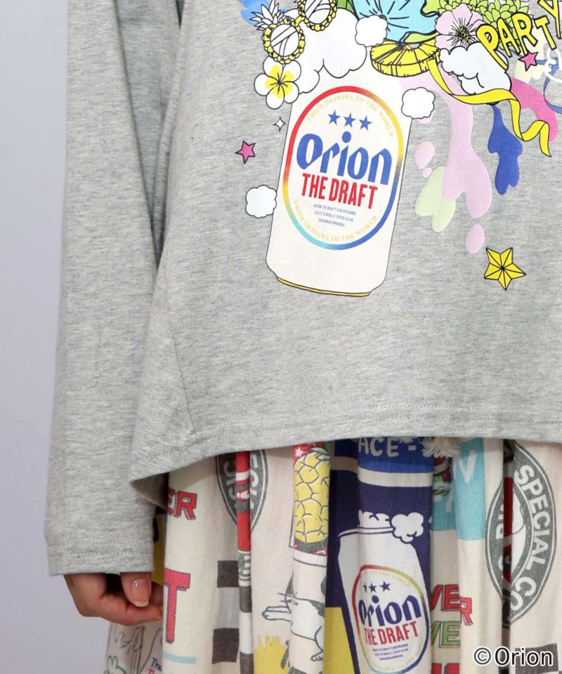 orion×ScoLar　ポップパーティー柄Tシャツ-24