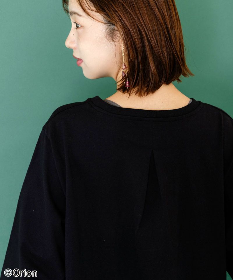 orion×ScoLar　ロックンロール女の子柄Tシャツ-8