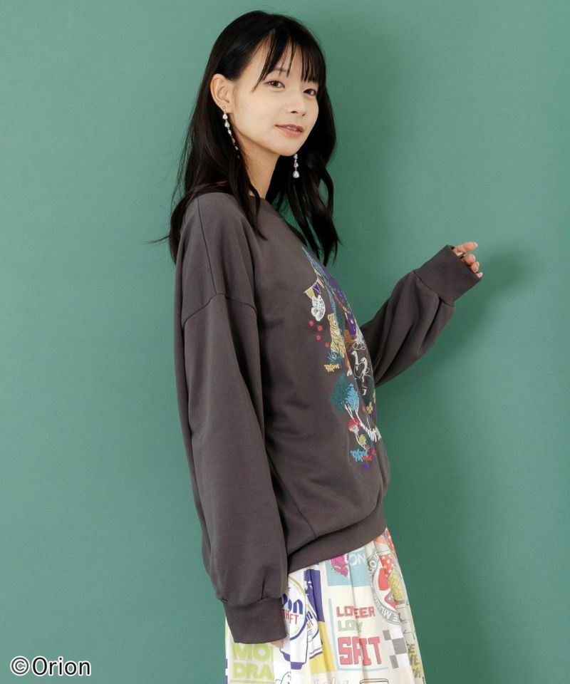 orion×ScoLar　アニマルキャンプ刺繍PO-4