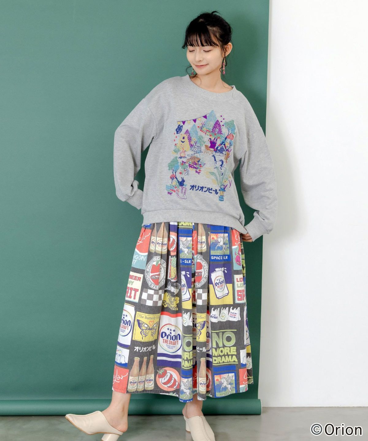 orion×ScoLar　アニマルキャンプ刺繍PO-10