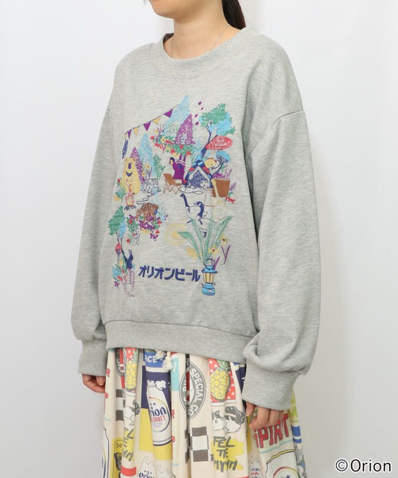 orion×ScoLar　アニマルキャンプ刺繍PO-19