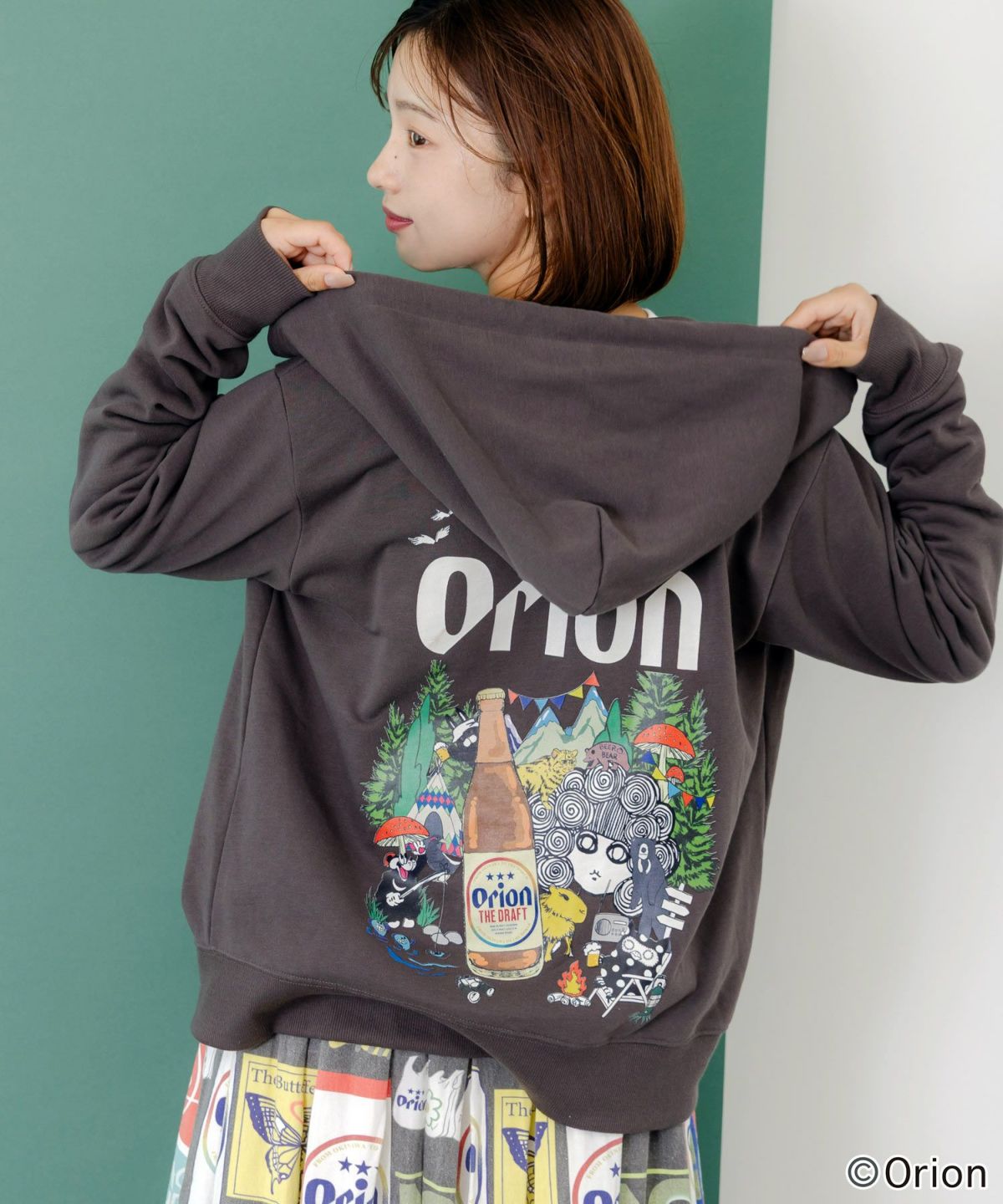 orion×ScoLar　アニマルカーニバル柄PK-1