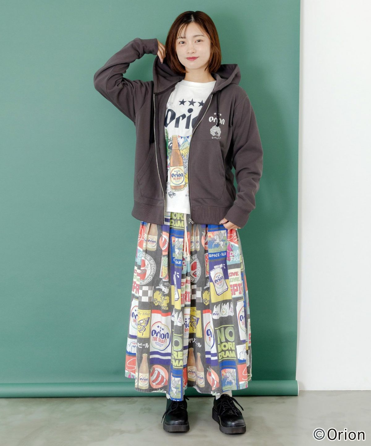 orion×ScoLar　アニマルカーニバル柄PK-3