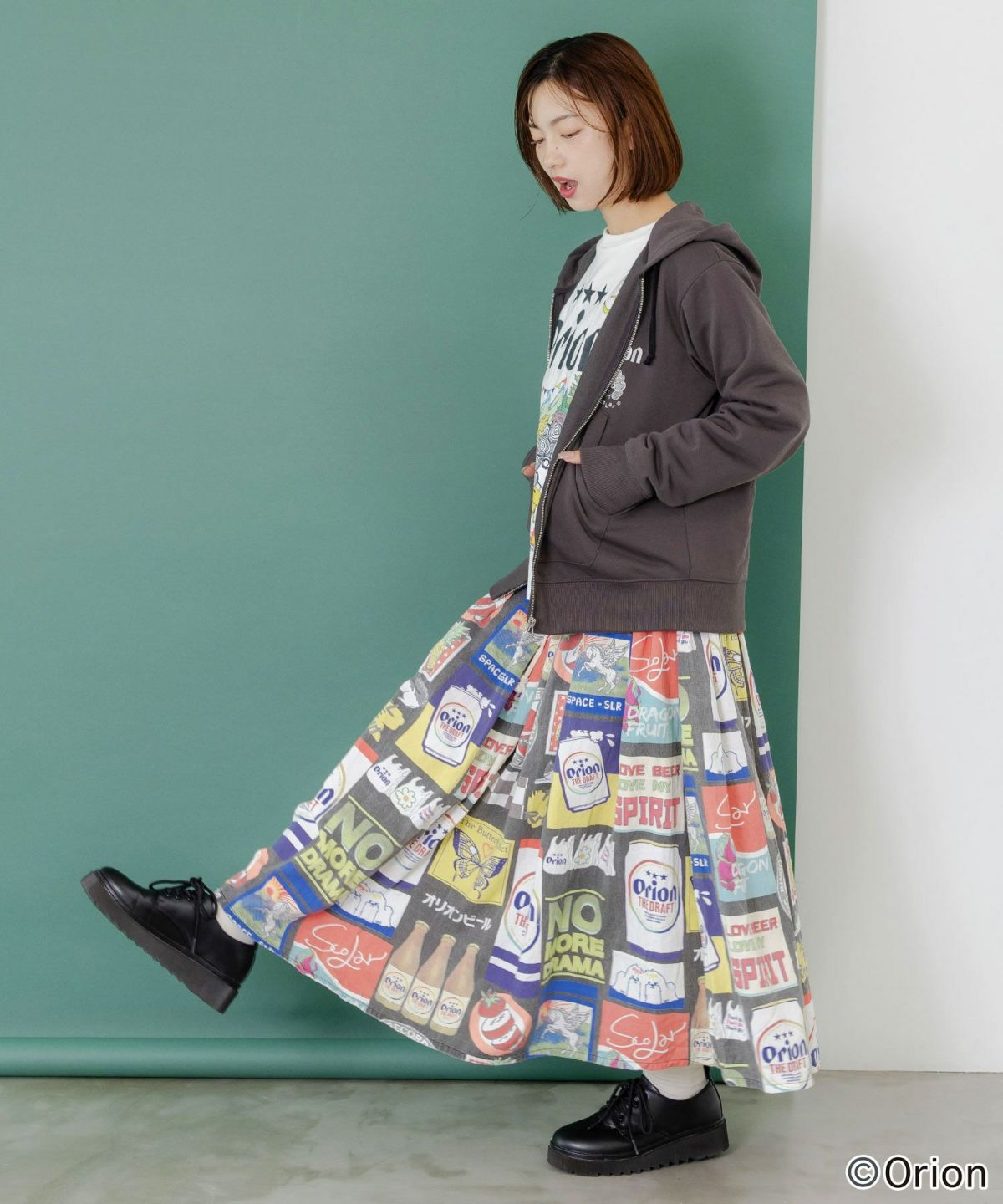 orion×ScoLar　アニマルカーニバル柄PK-4