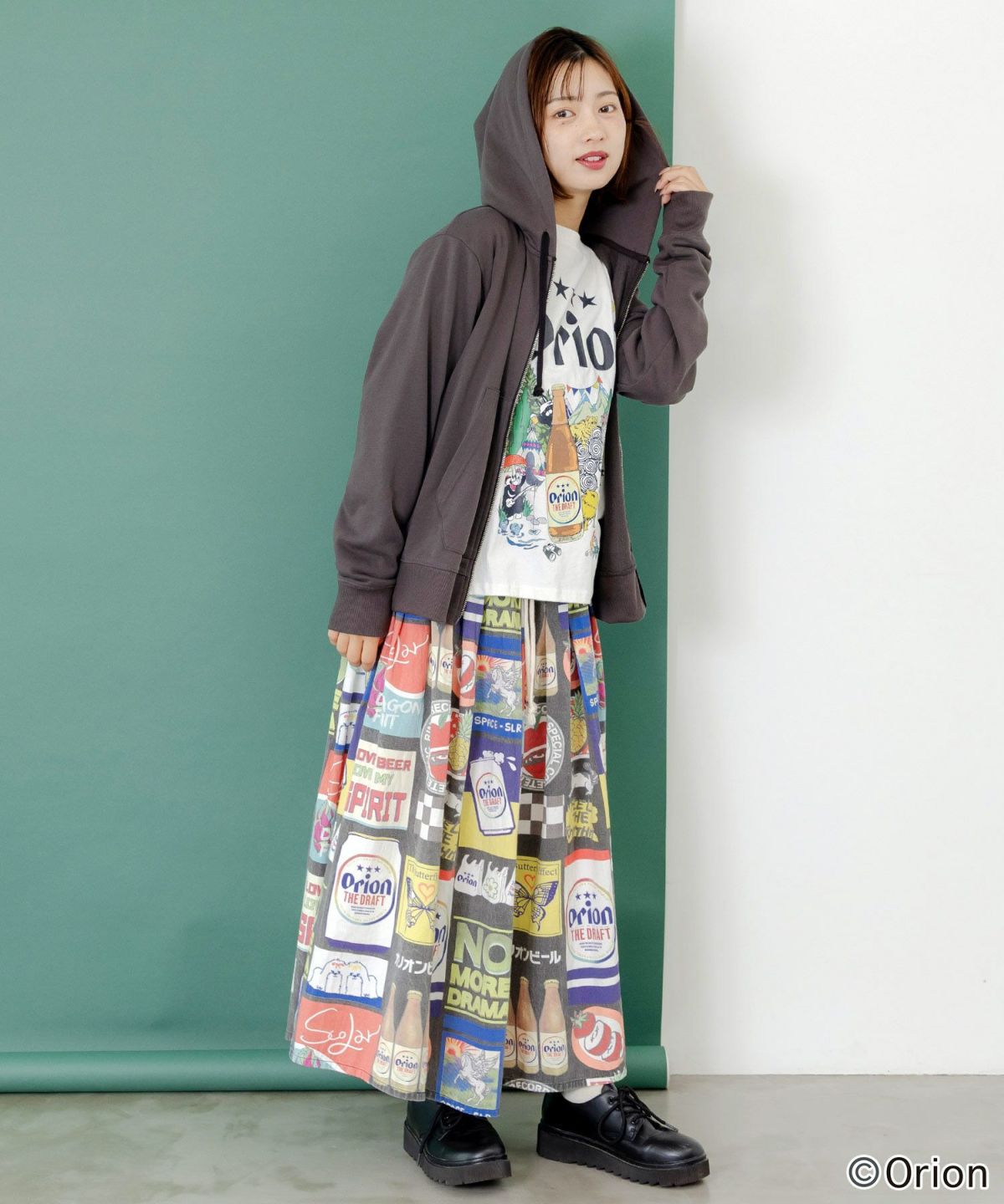 orion×ScoLar　アニマルカーニバル柄PK-10