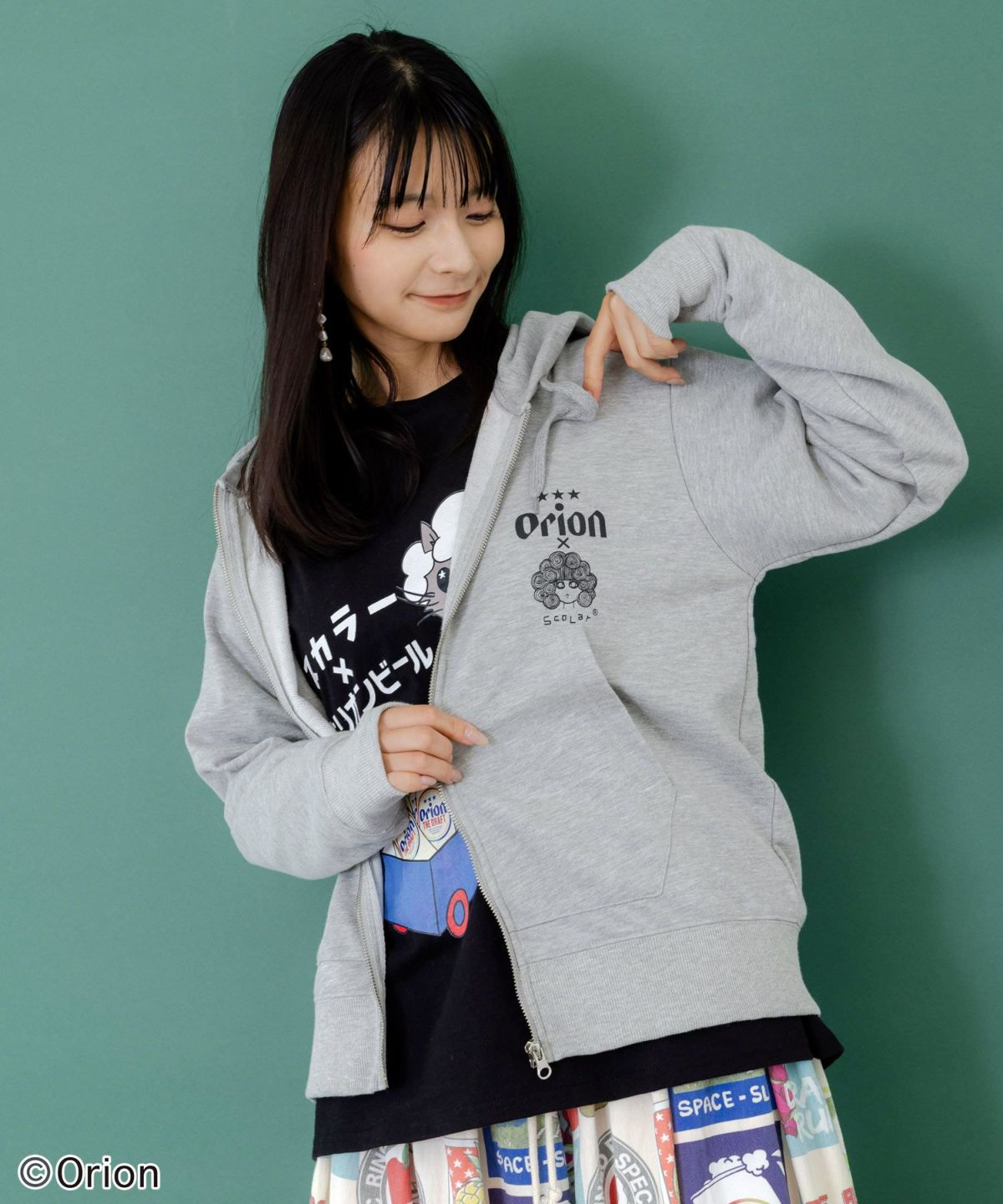 orion×ScoLar　アニマルカーニバル柄PK-11