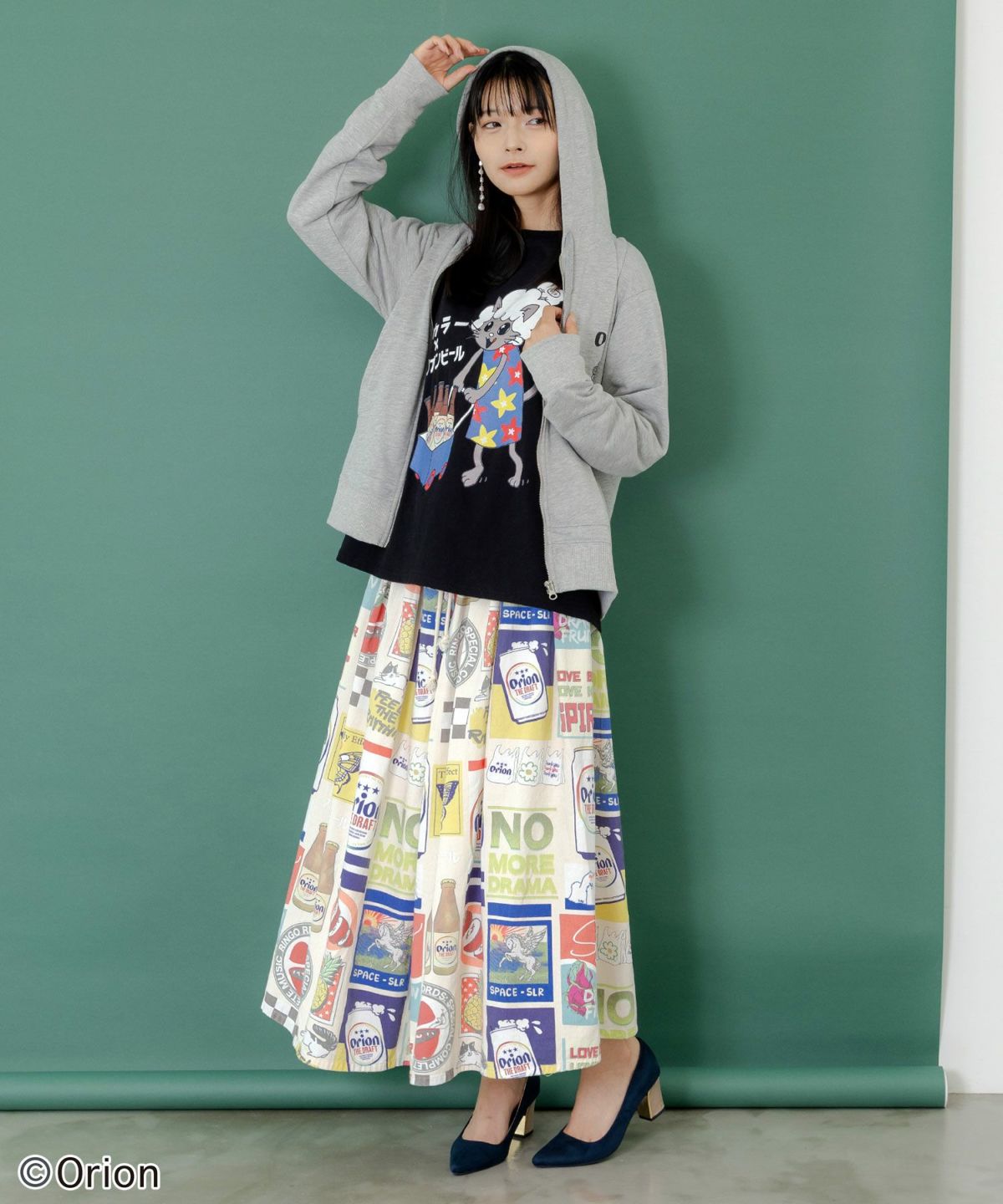 orion×ScoLar　アニマルカーニバル柄PK-14