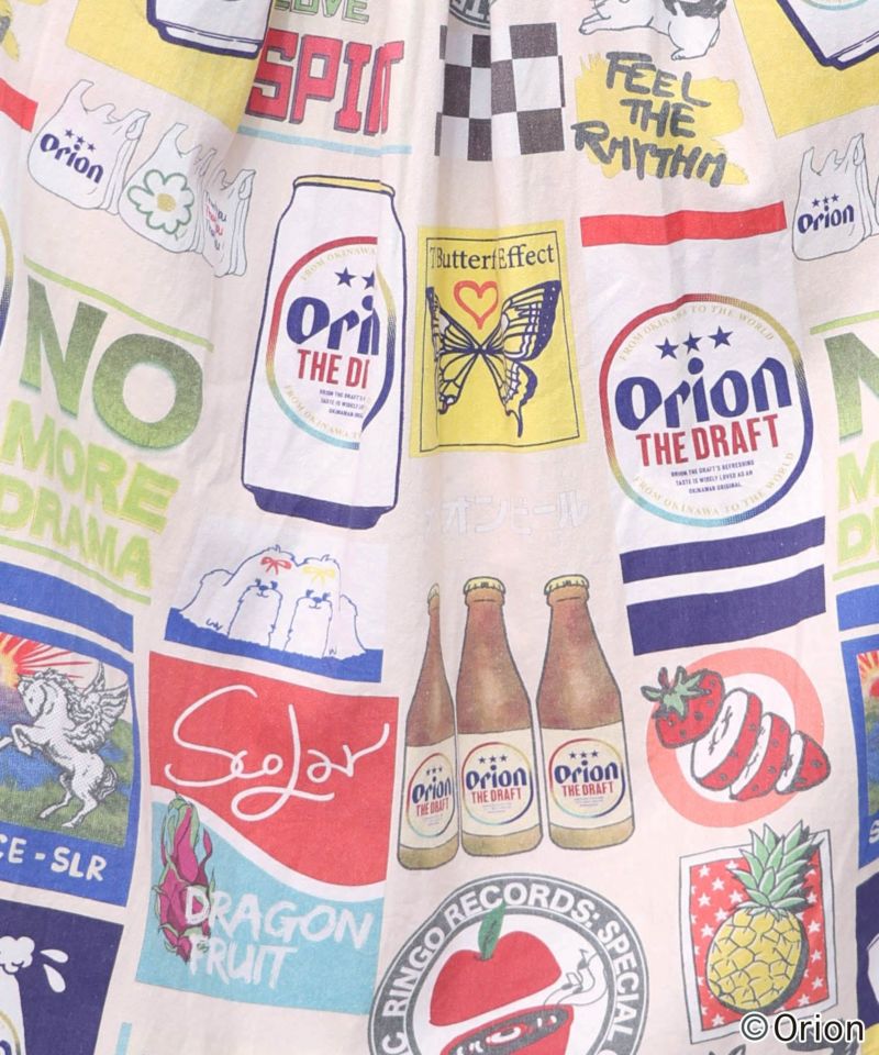 orion×ScoLar　コラージュ柄スカート-22