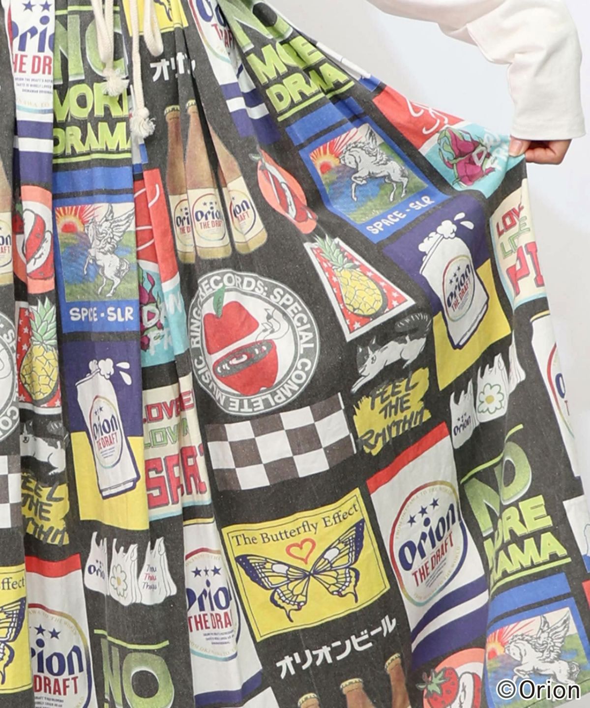 orion×ScoLar　コラージュ柄スカート-28