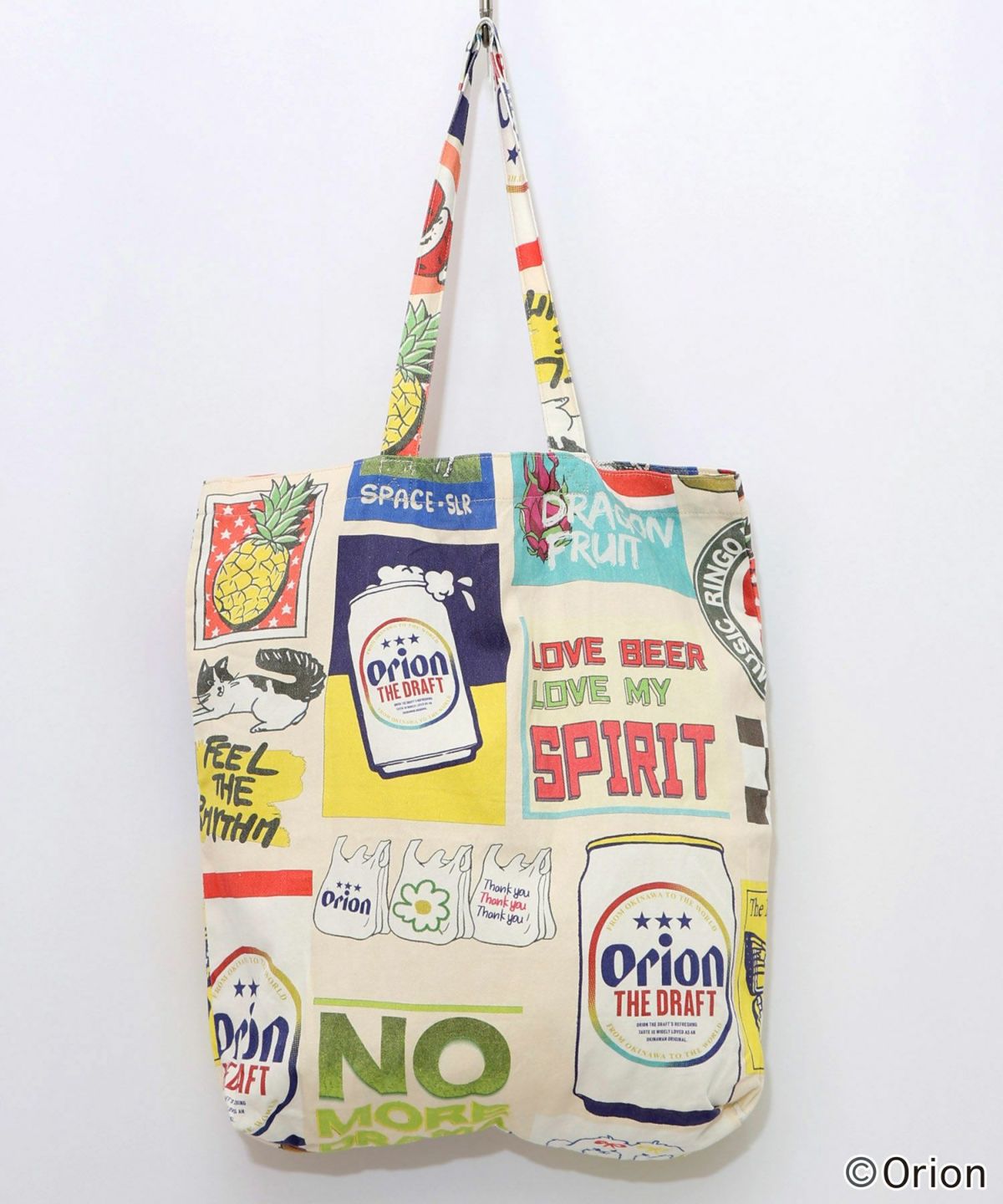 コラージュ柄トートバッグ-13