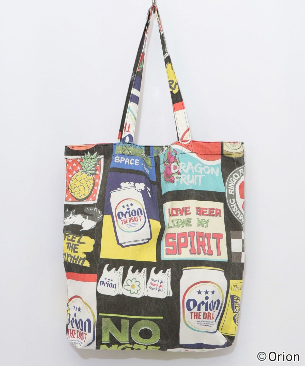 コラージュ柄トートバッグ-15