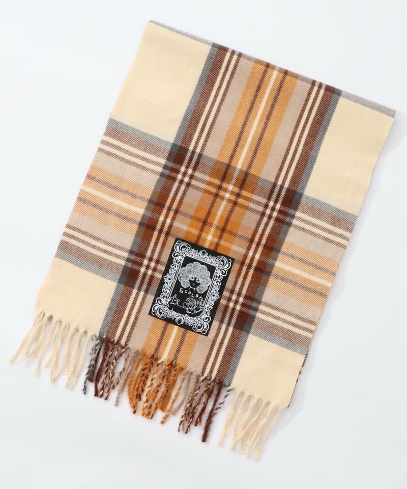 もちふわスカ子チェックマフラー-7