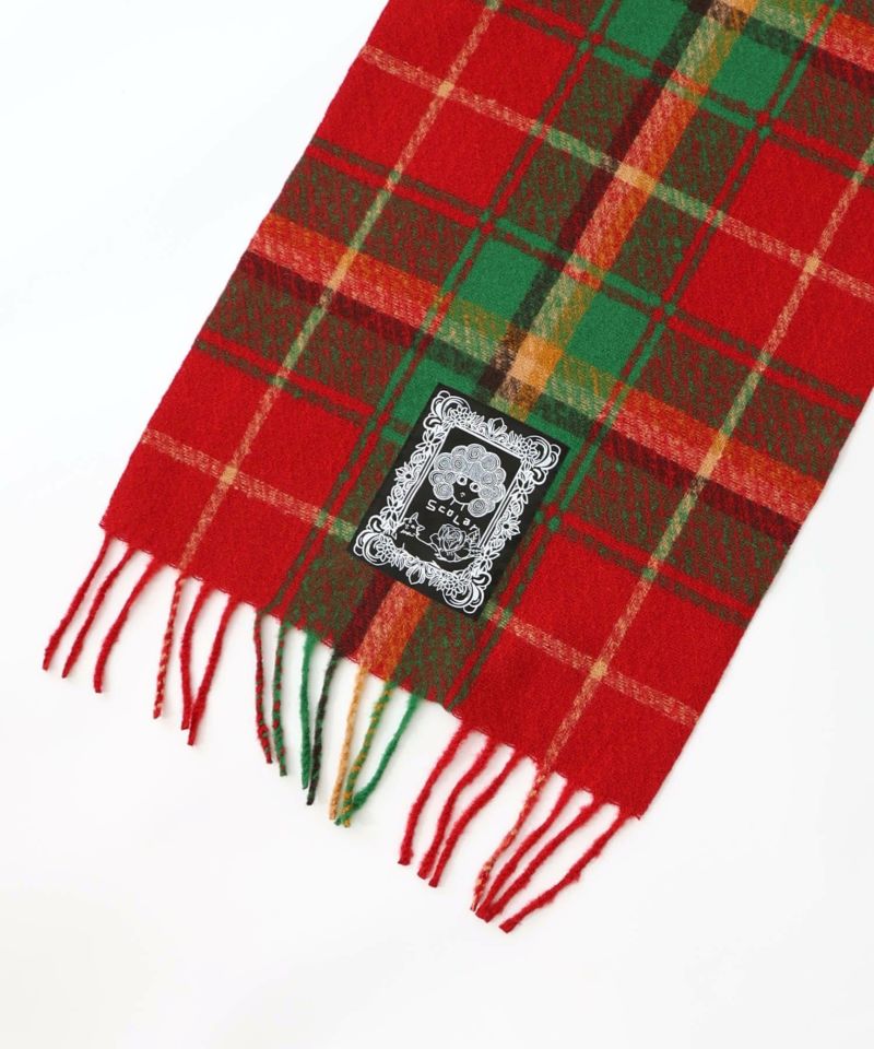 もちふわスカ子チェックマフラー-15