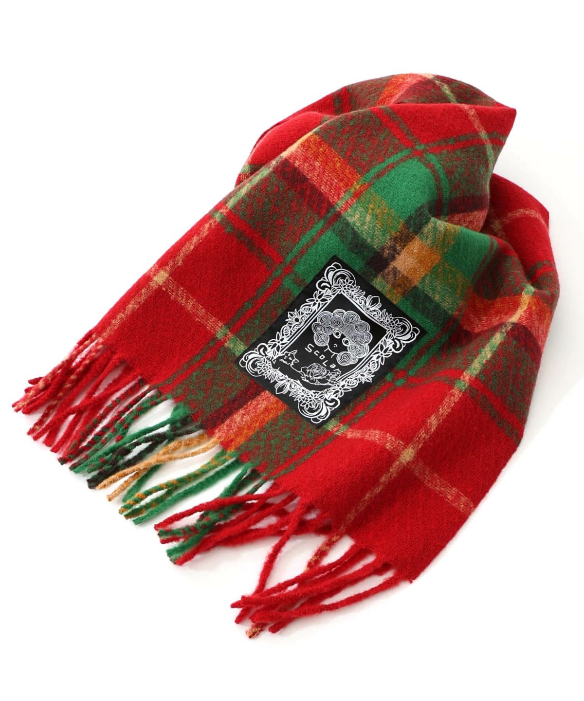 もちふわスカ子チェックマフラー-16