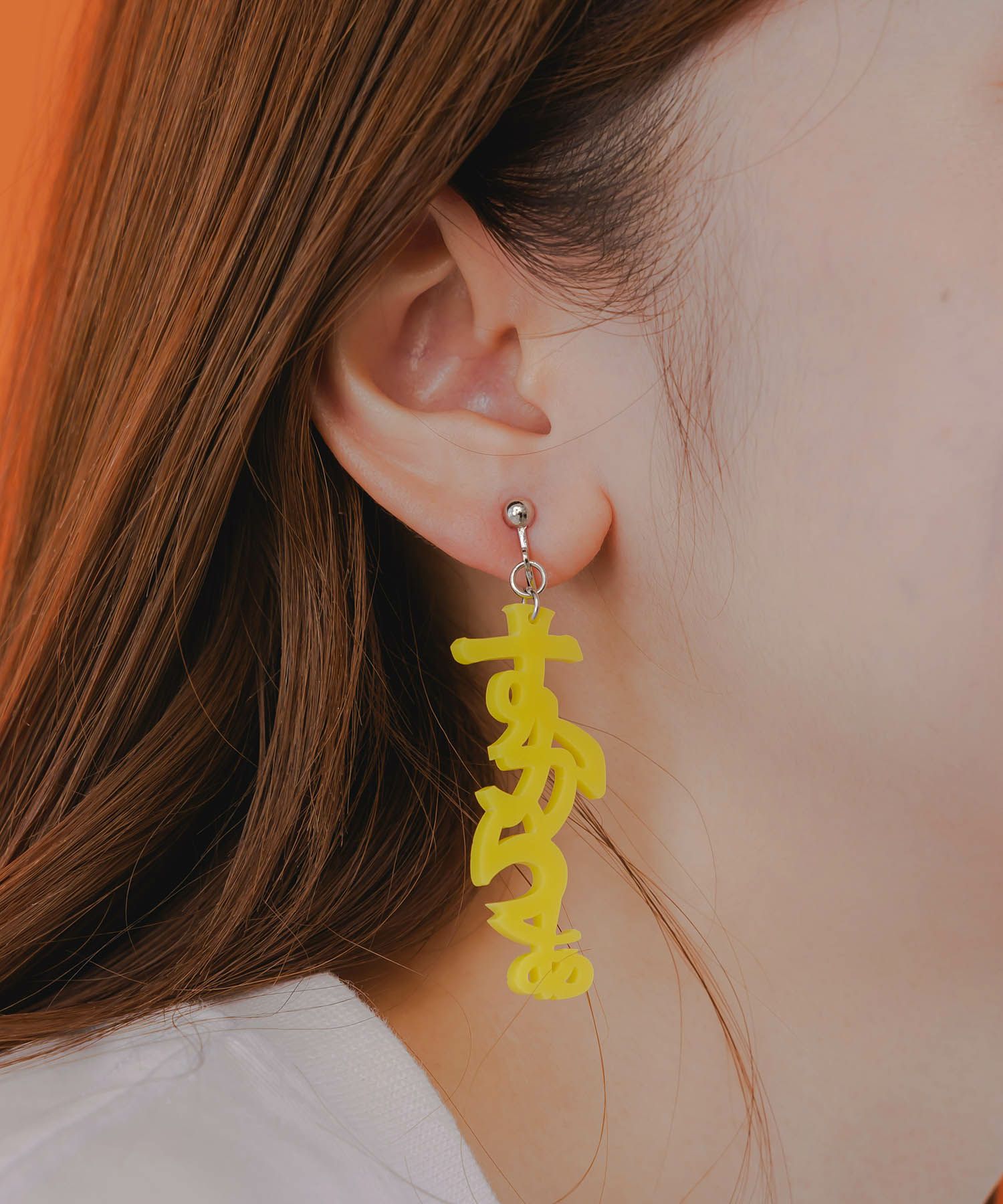 スカラー文字イヤリング - ひらがな ver.-6