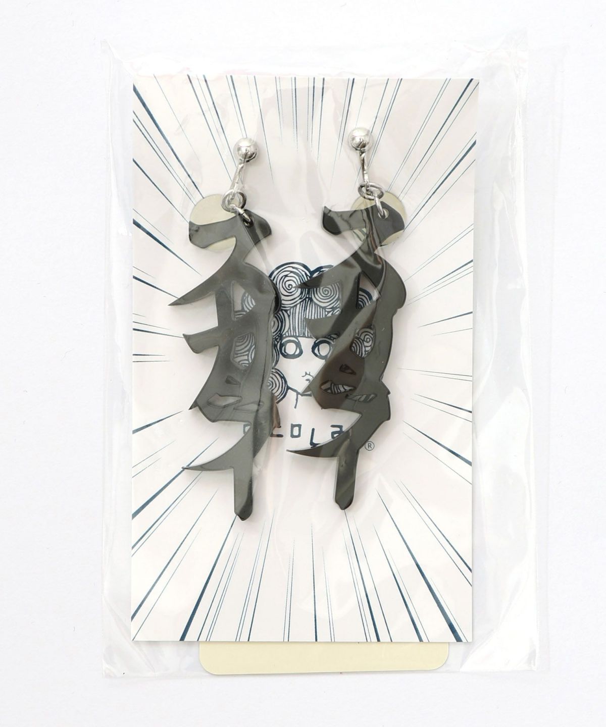 スカラー文字イヤリング - カタカナ ver.-16