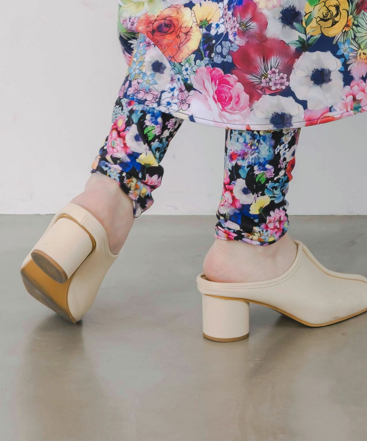 スカラー総柄レギンス-3