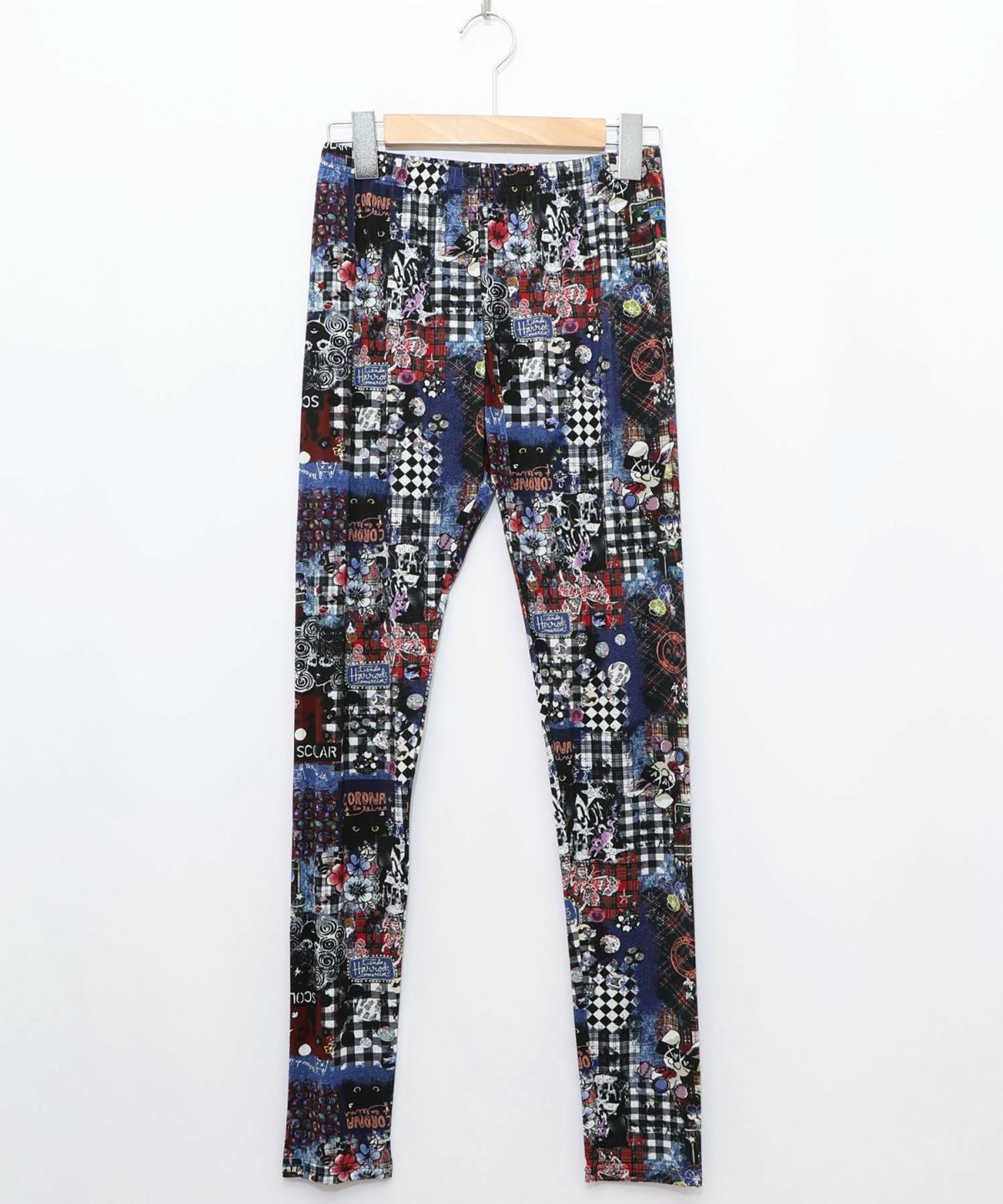 スカラー総柄レギンス-10