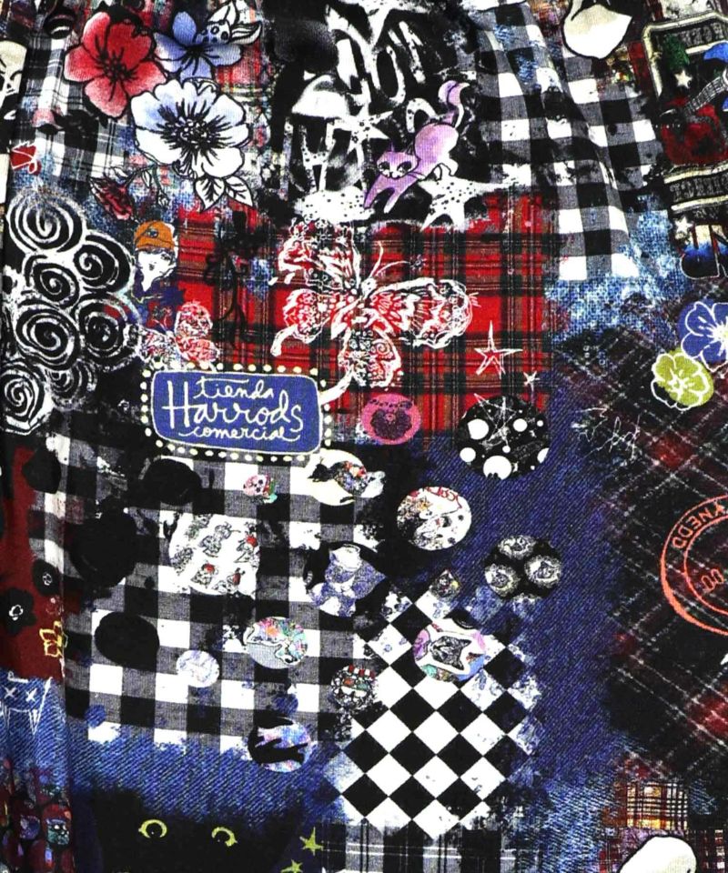 スカラー総柄レギンス-11