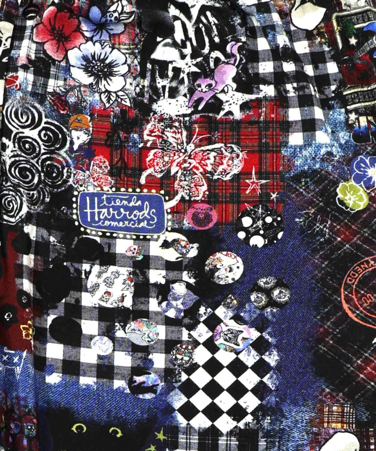 スカラー総柄レギンス-11