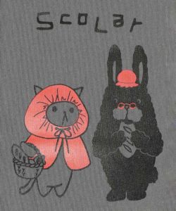 赤ずきんparityネコとラビルおばあちゃんのトート-10