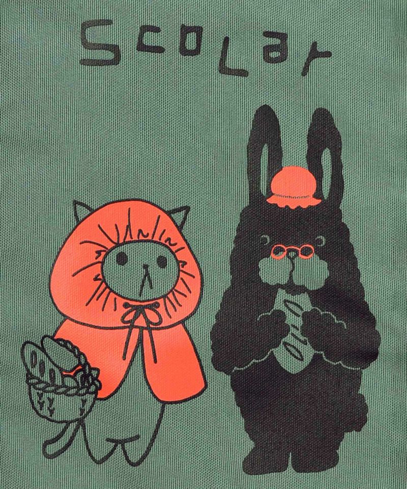 赤ずきんparityネコとラビルおばあちゃんのトート-16