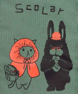 赤ずきんparityネコとラビルおばあちゃんのトート-16