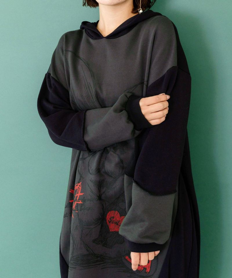 ラビル大好きうさぎ人形なりきりプルオーバー-8