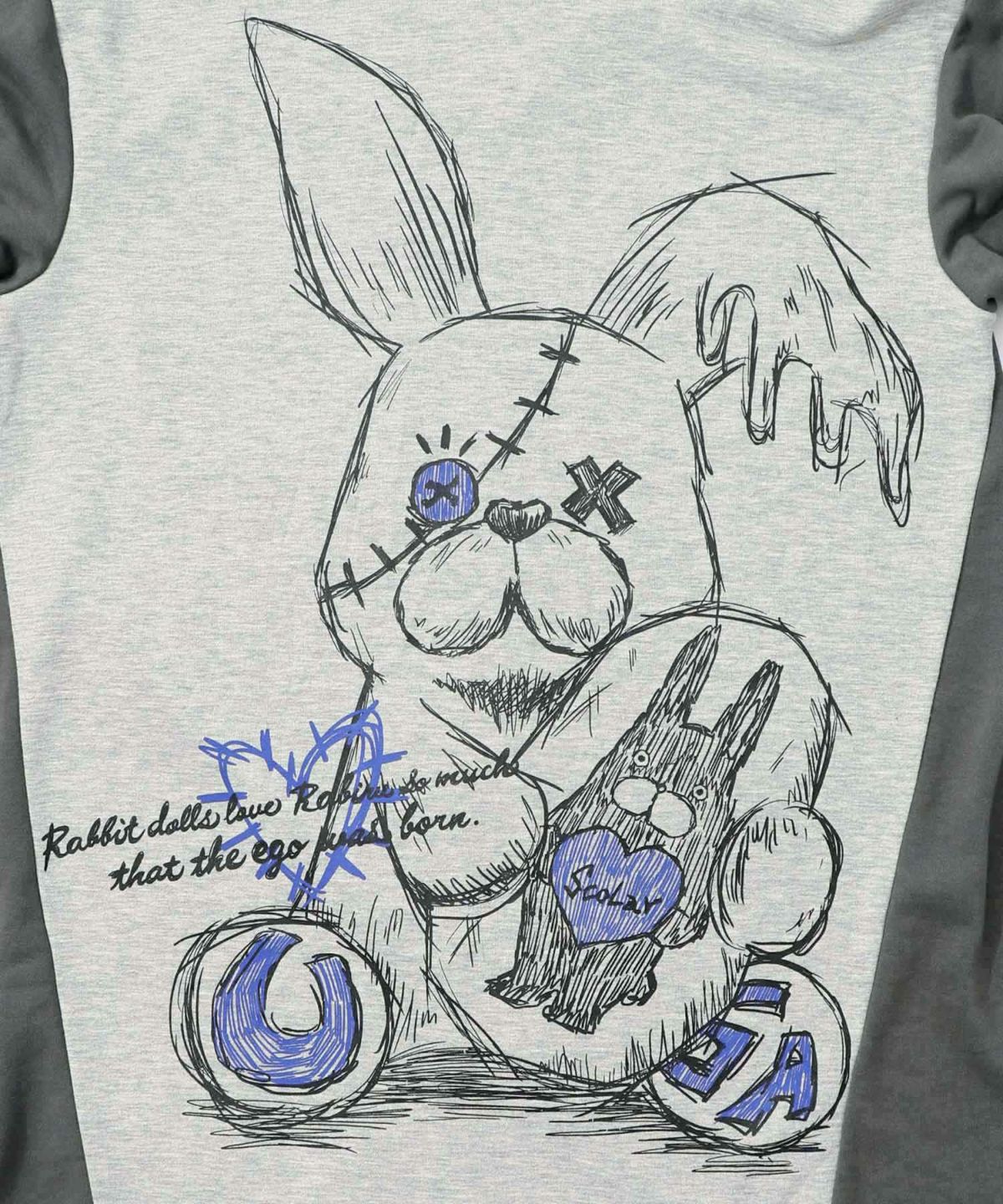 ラビル大好きうさぎ人形なりきりプルオーバー-12