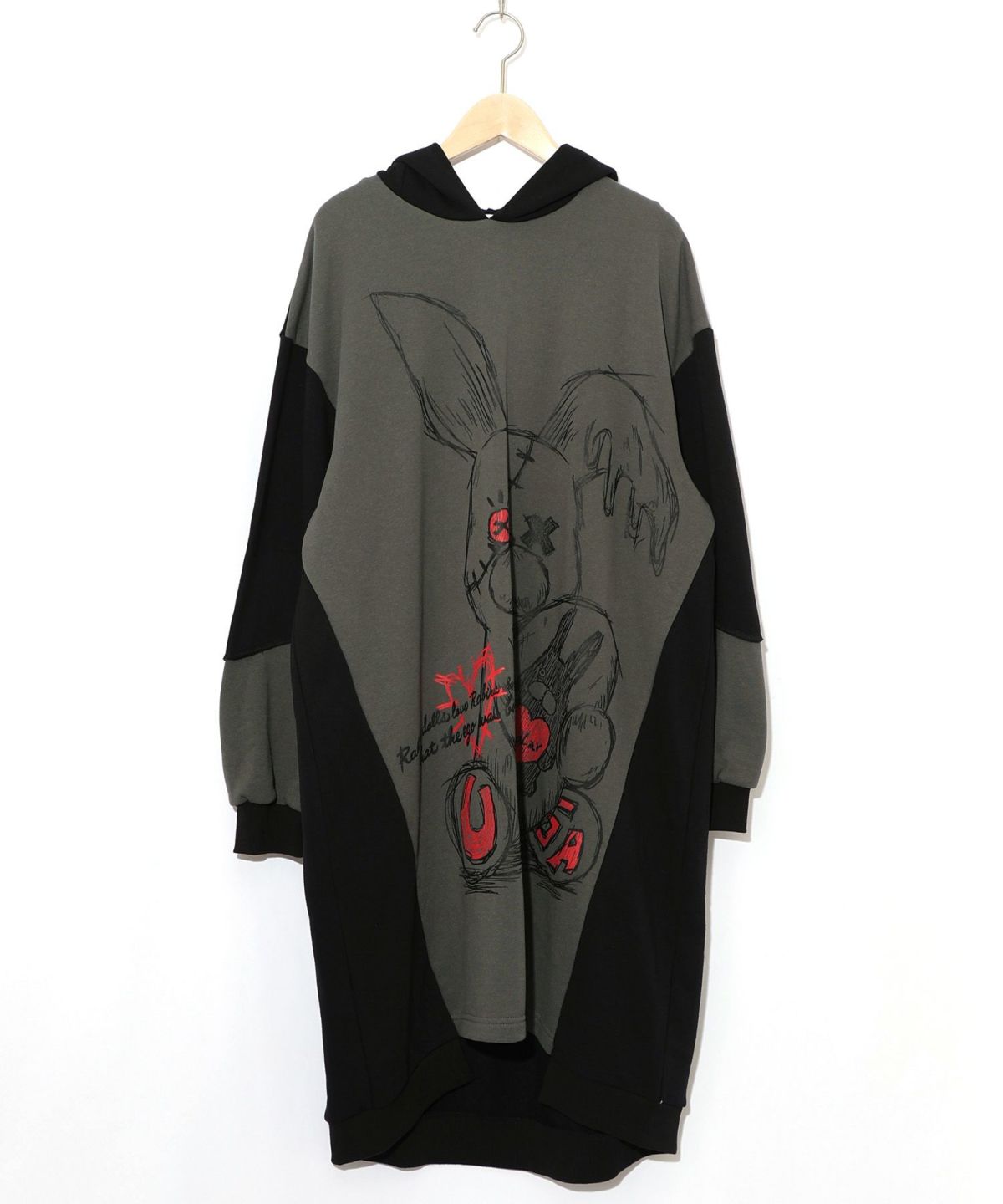 ラビル大好きうさぎ人形なりきりプルオーバー-13