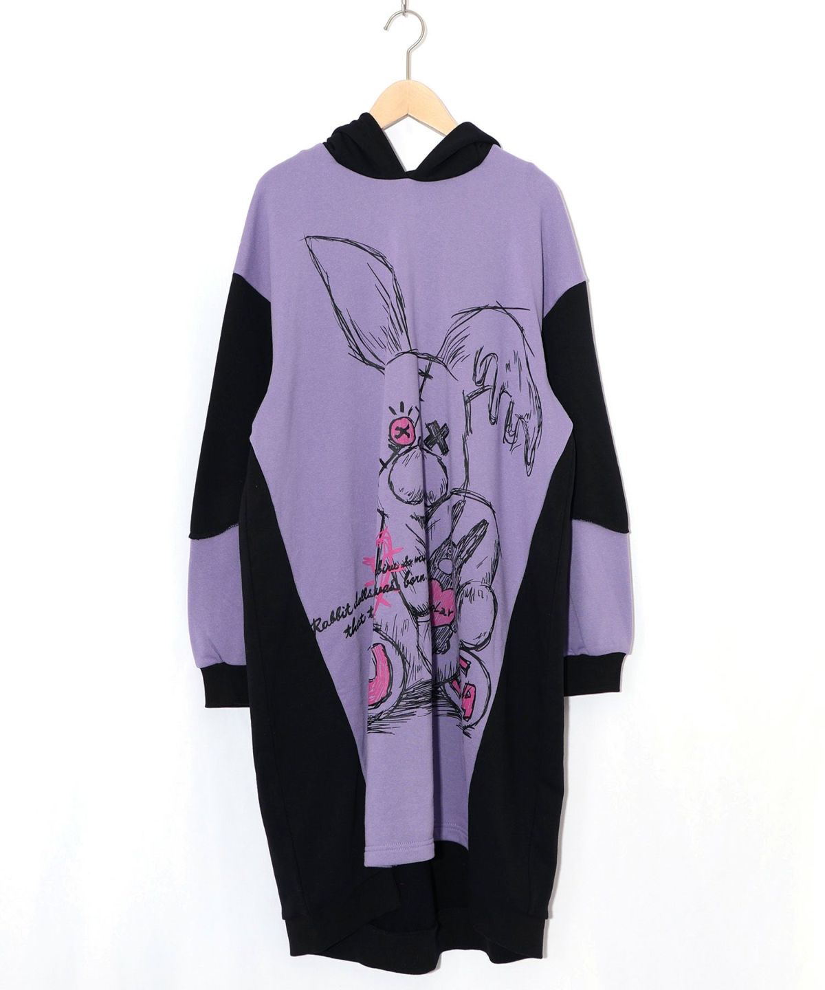 ラビル大好きうさぎ人形なりきりプルオーバー-16