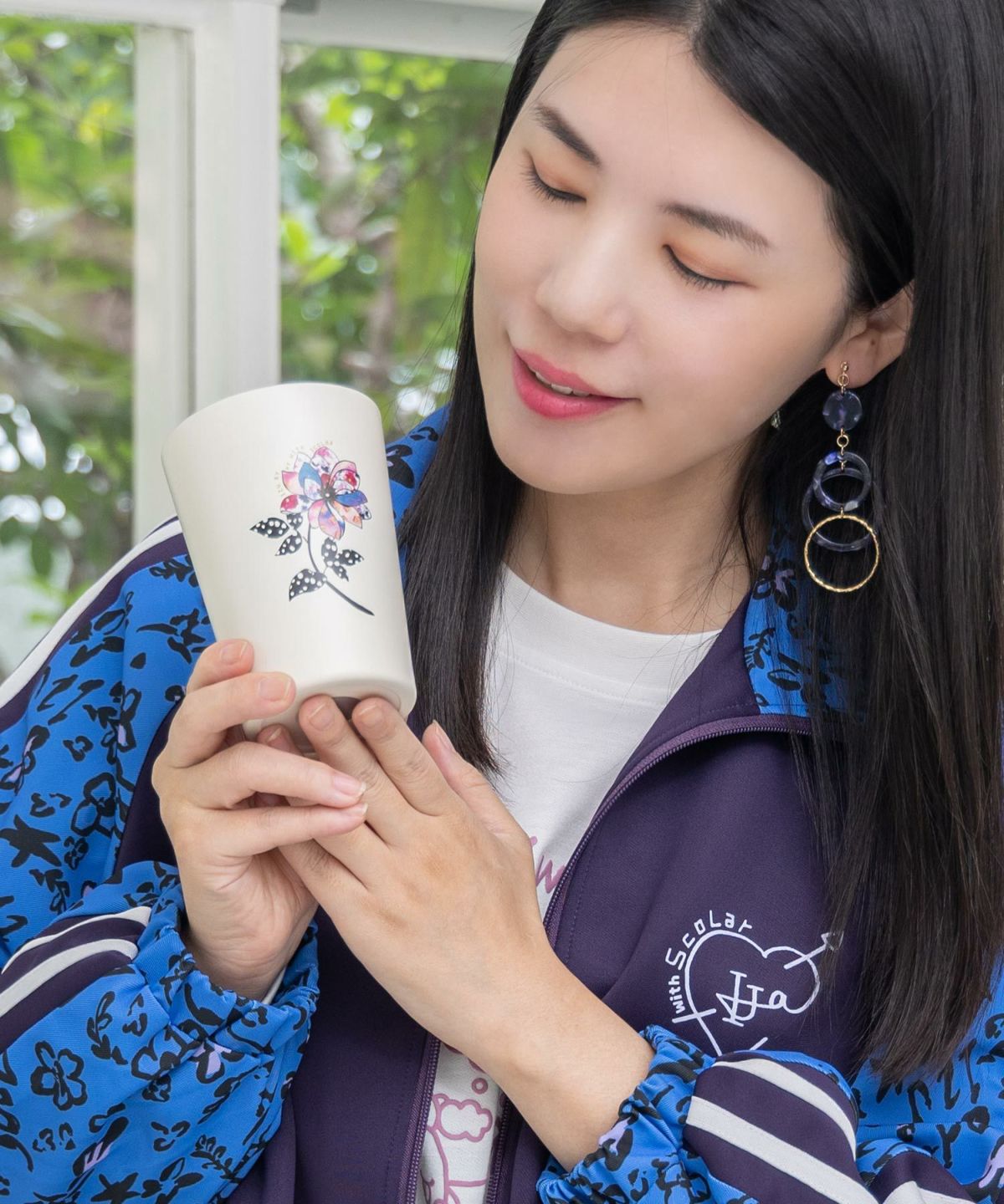 仲宗根泉(HY)コラボ 花柄2WAYタンブラー-1