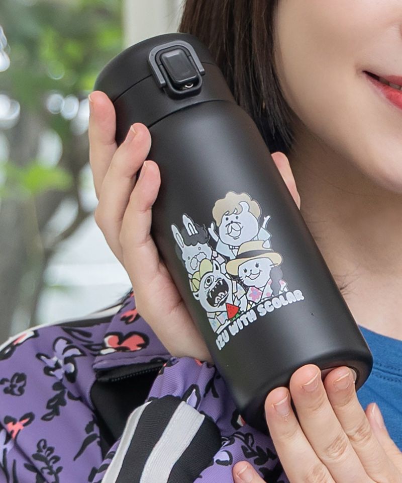 仲宗根泉(HY)コラボ キャラ柄 350mlワンプッシュボトル-1