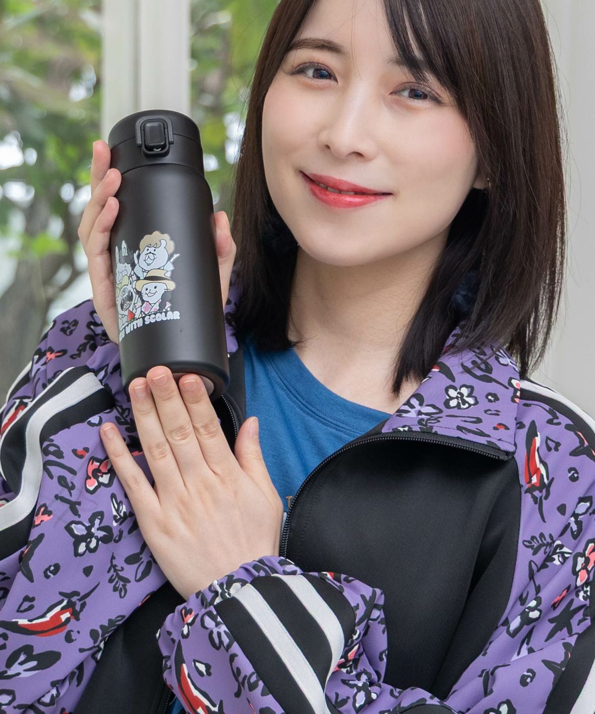 仲宗根泉(HY)コラボ キャラ柄 350mlワンプッシュボトル-2