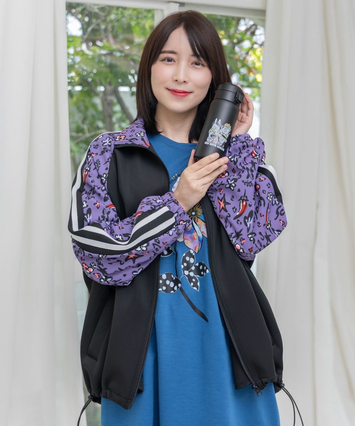 仲宗根泉(HY)コラボ キャラ柄 350mlワンプッシュボトル-3