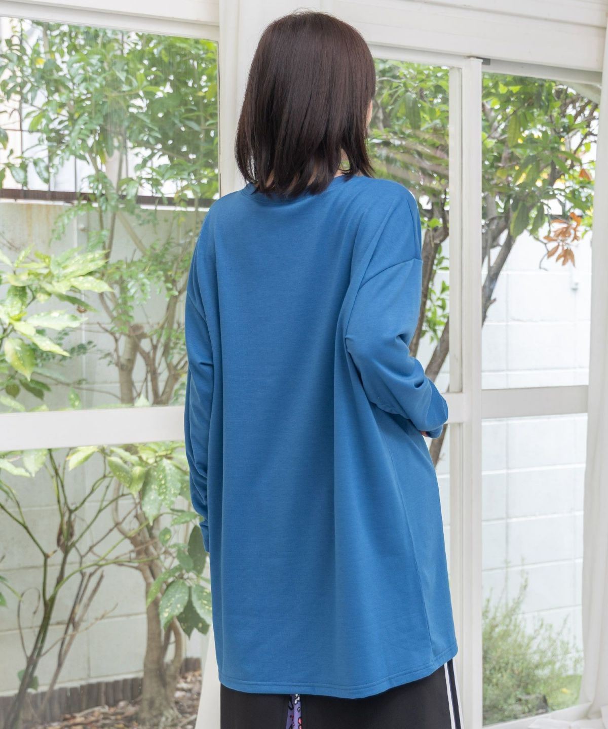 仲宗根泉(HY)コラボ アート柄花柄チュニック-9